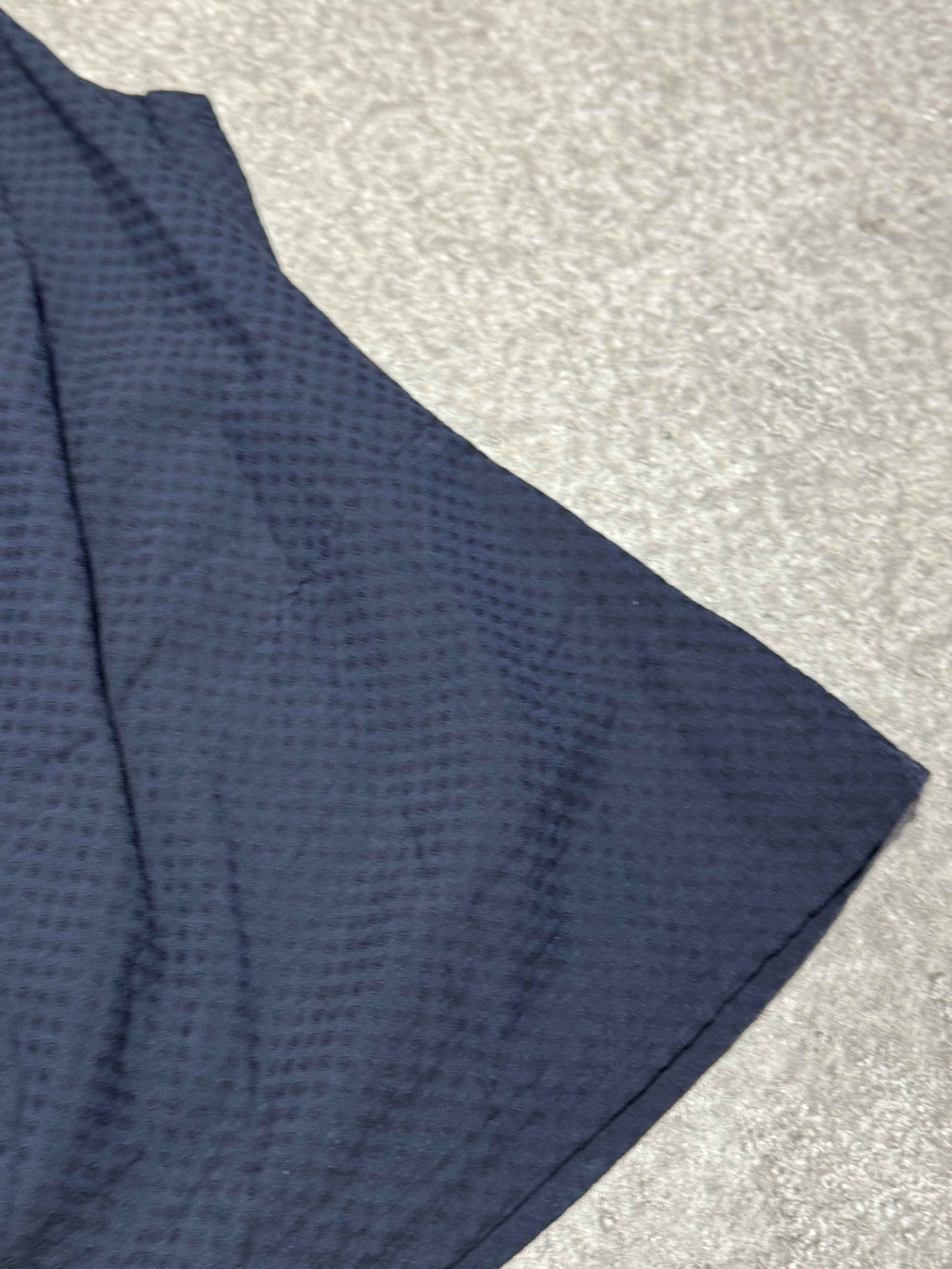 LE JEAN MARITHÉ + FRANÇOIS GIRBAUD ASYMETRICAL TOP BLUE