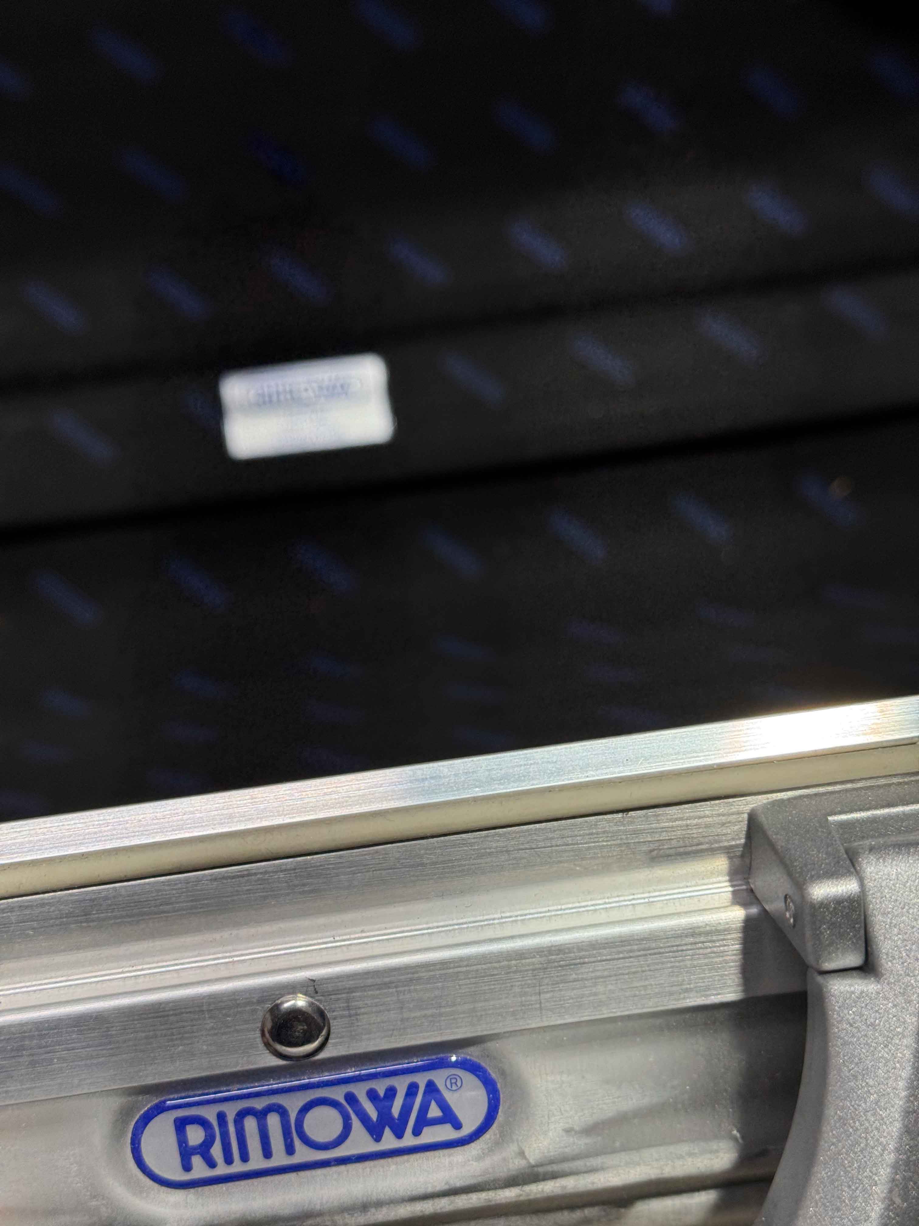 80S RIMOWA CLASSIC ALUMINIUM TRAVEL CASE