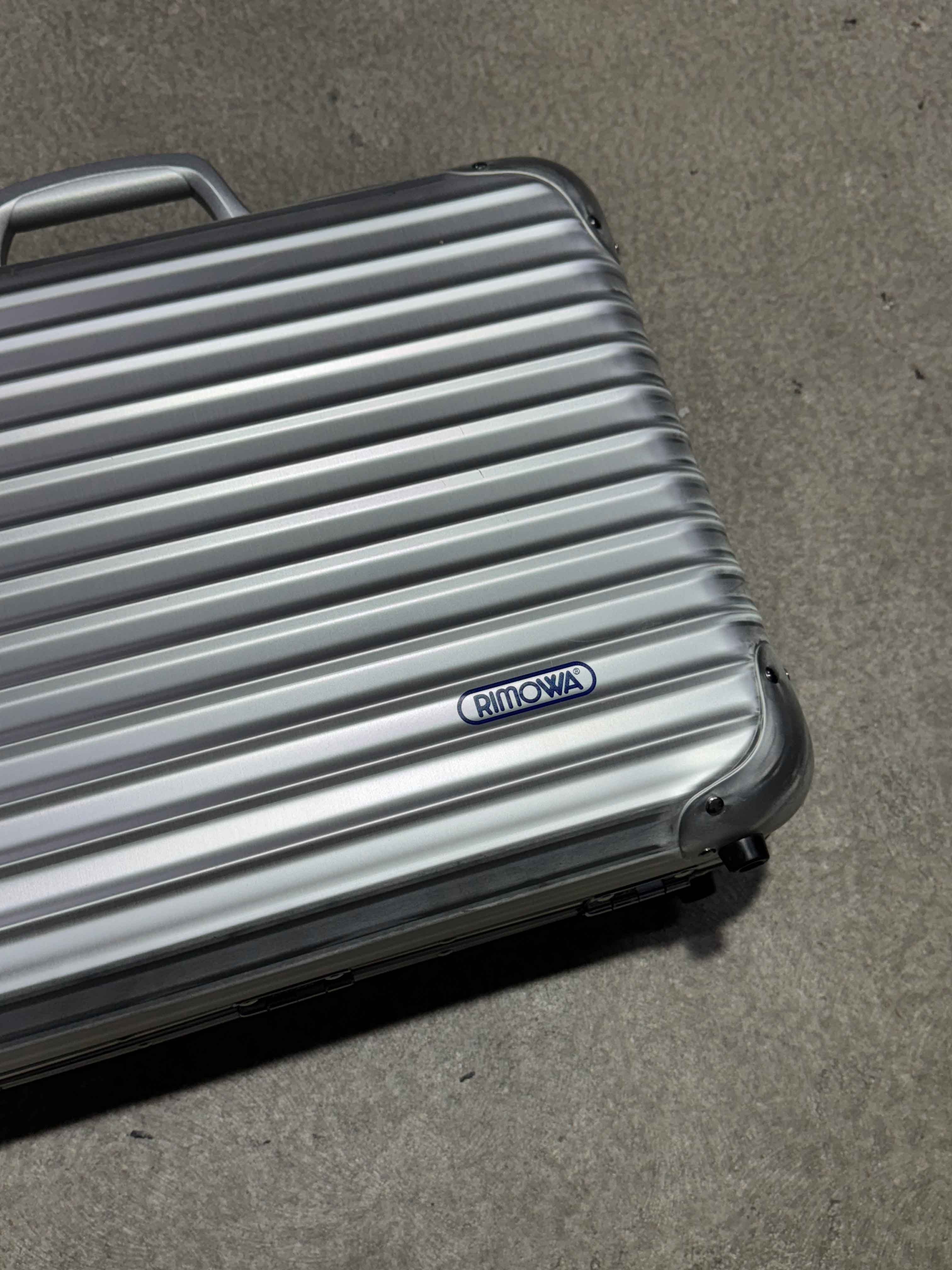 80S RIMOWA CLASSIC ALUMINIUM TRAVEL CASE