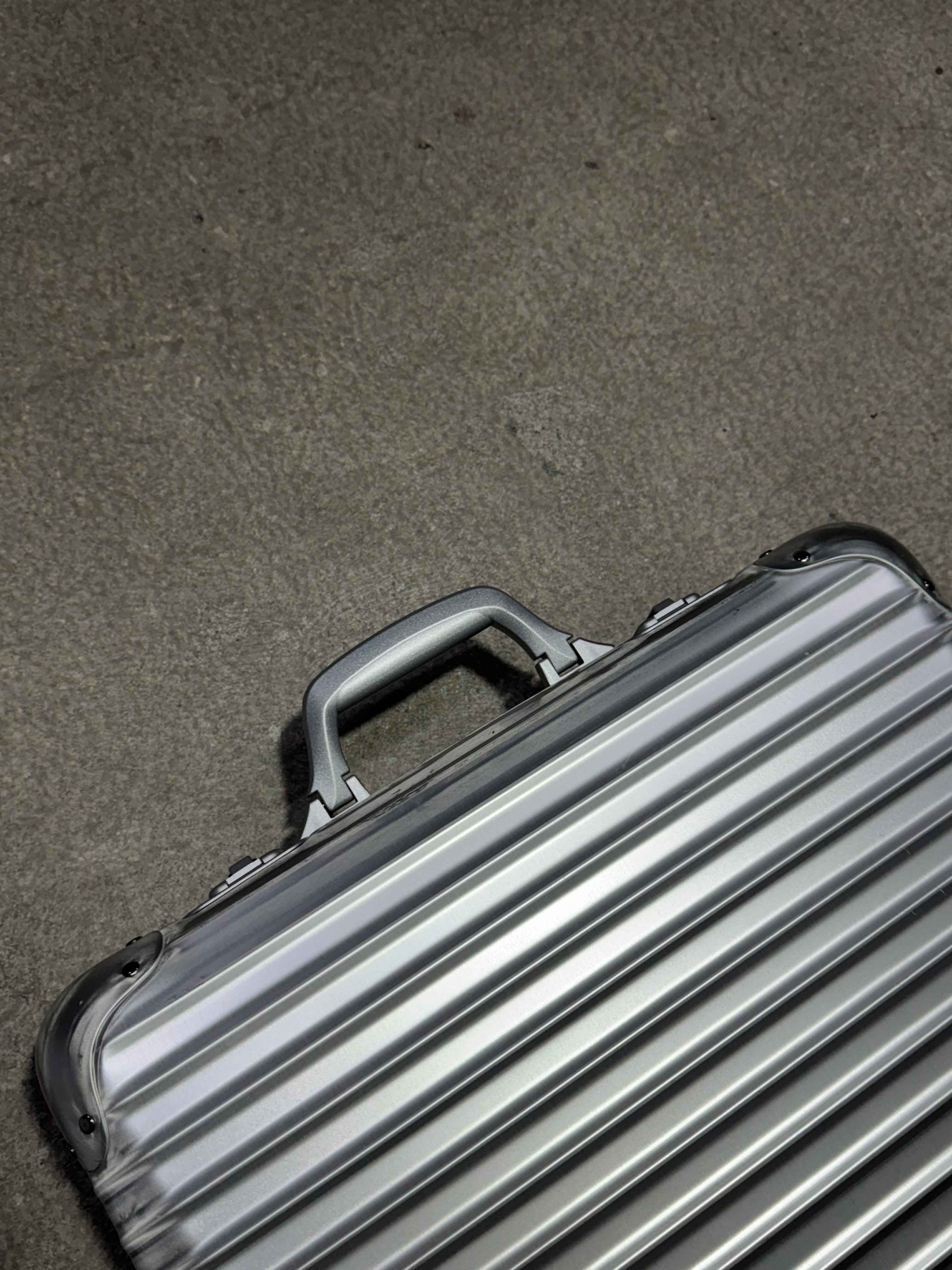 80S RIMOWA CLASSIC ALUMINIUM TRAVEL CASE