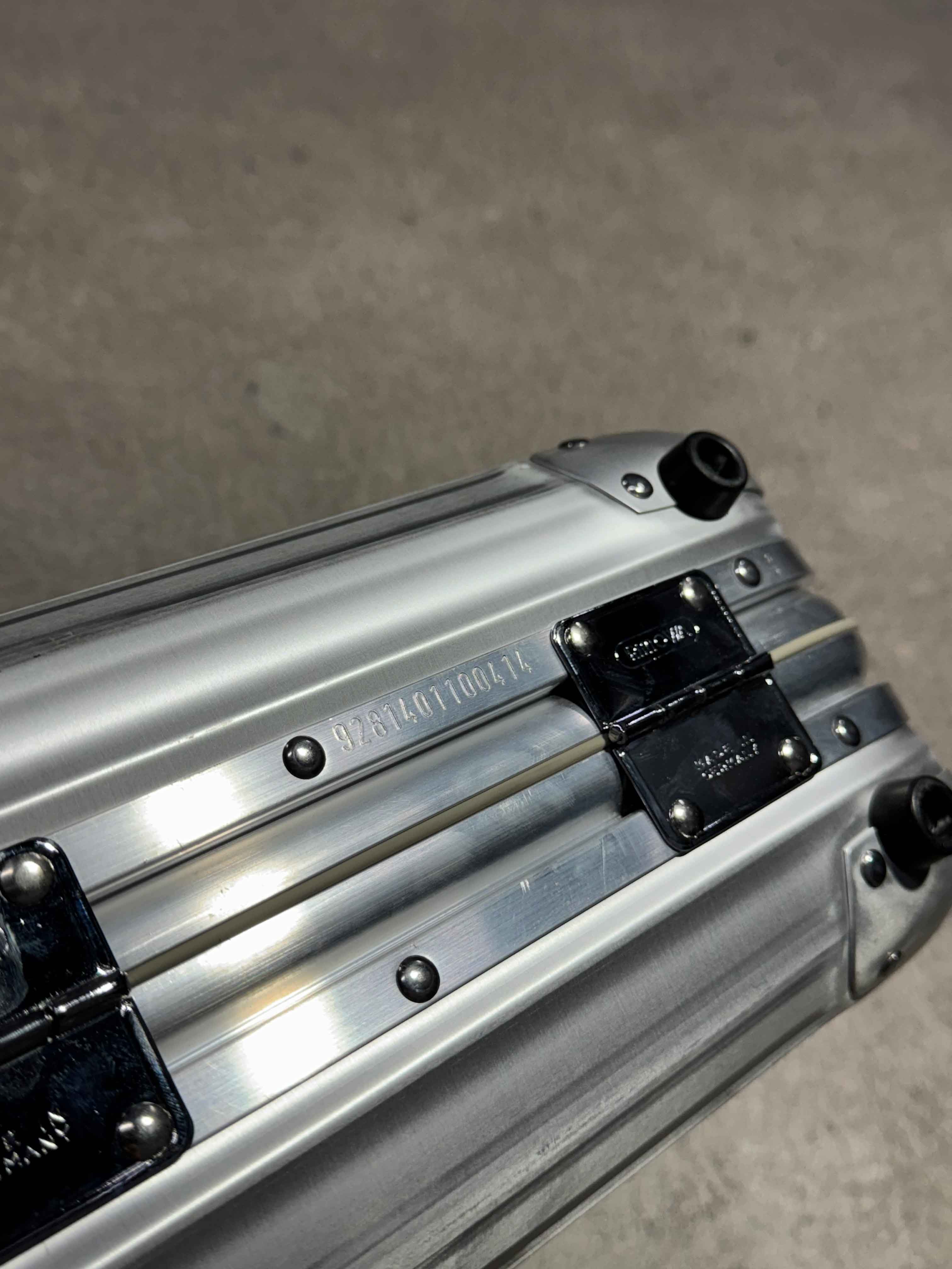 80S RIMOWA CLASSIC ALUMINIUM TRAVEL CASE