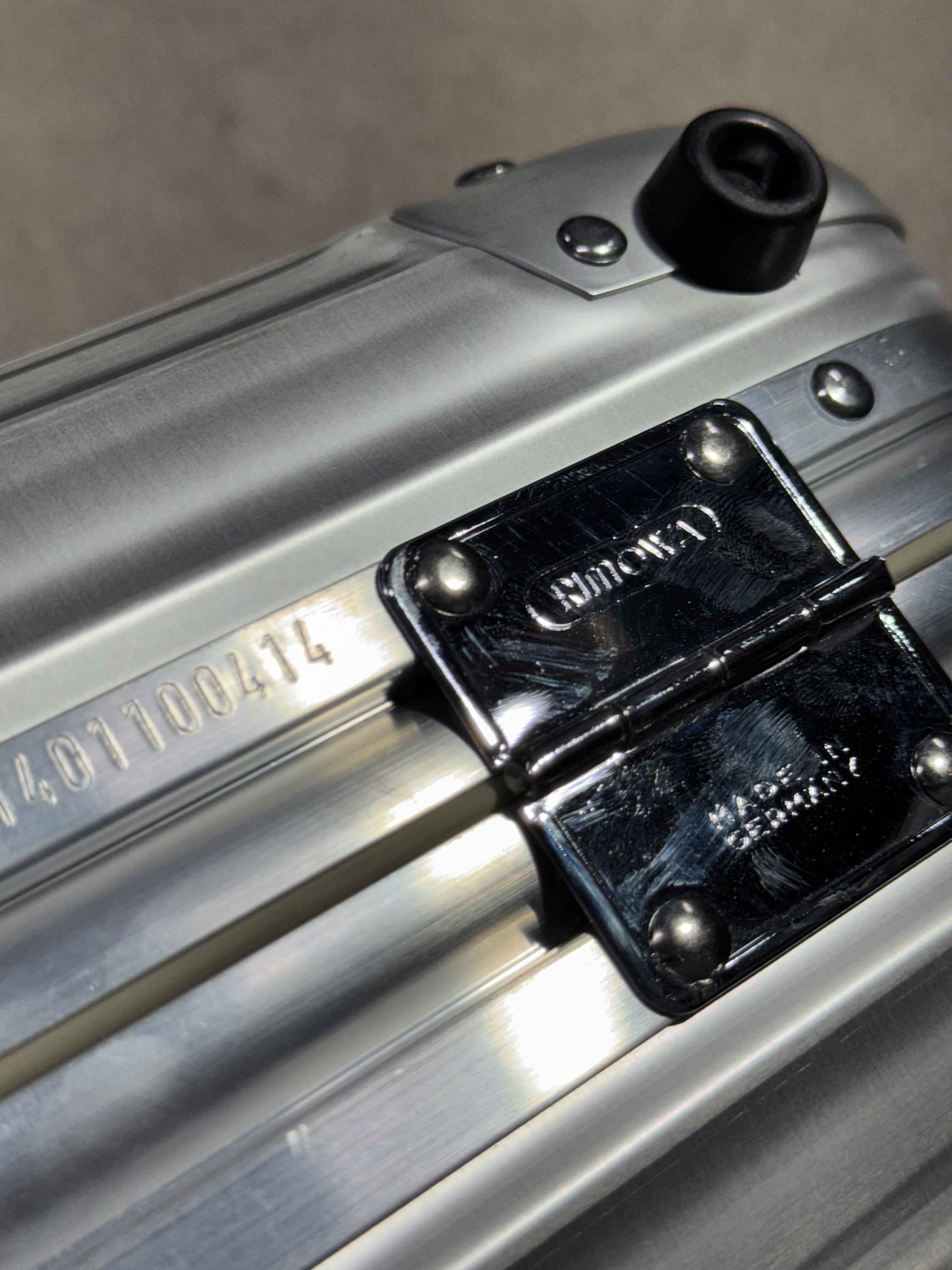 80S RIMOWA CLASSIC ALUMINIUM TRAVEL CASE