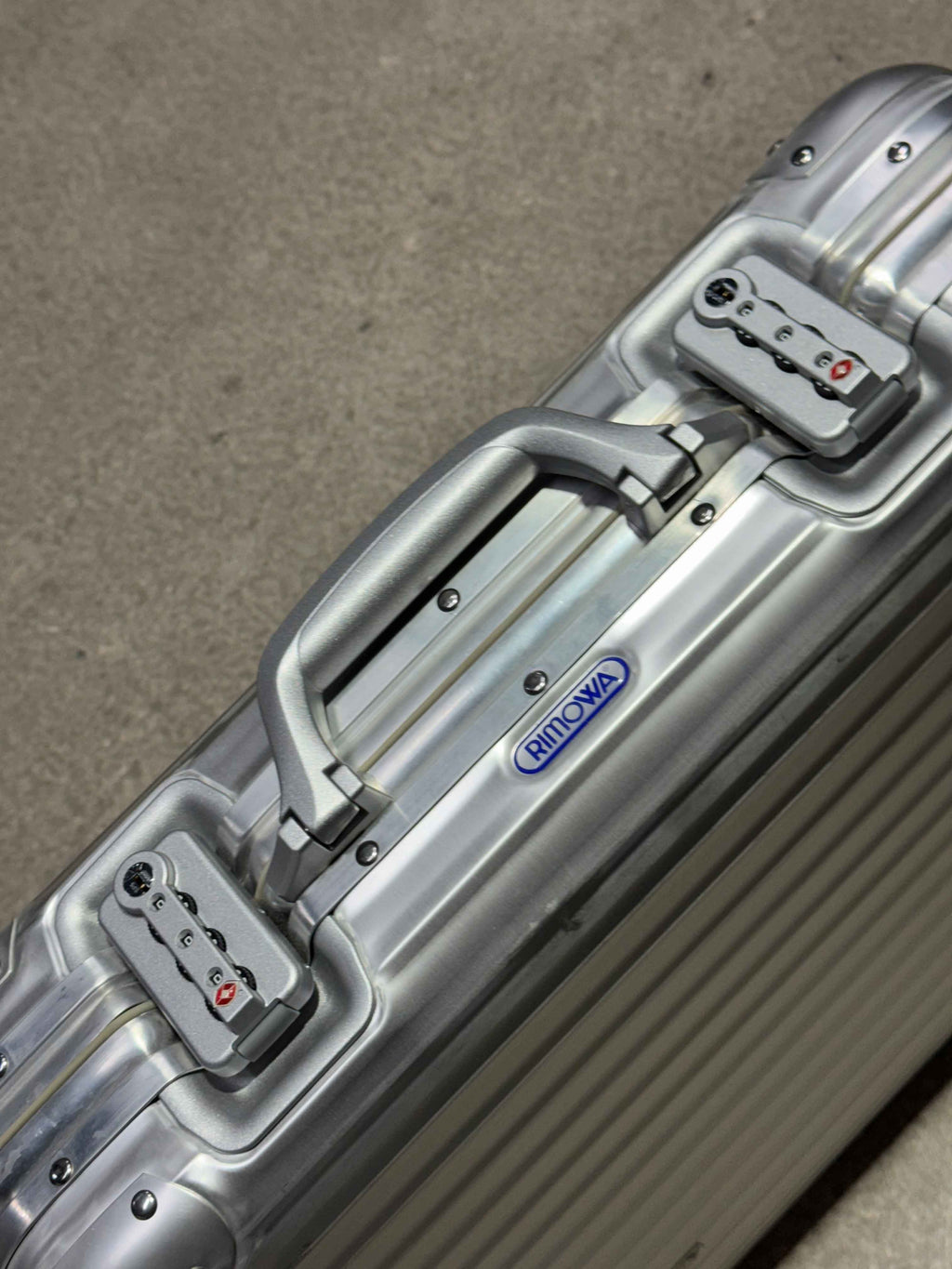 80S RIMOWA CLASSIC ALUMINIUM TRAVEL CASE