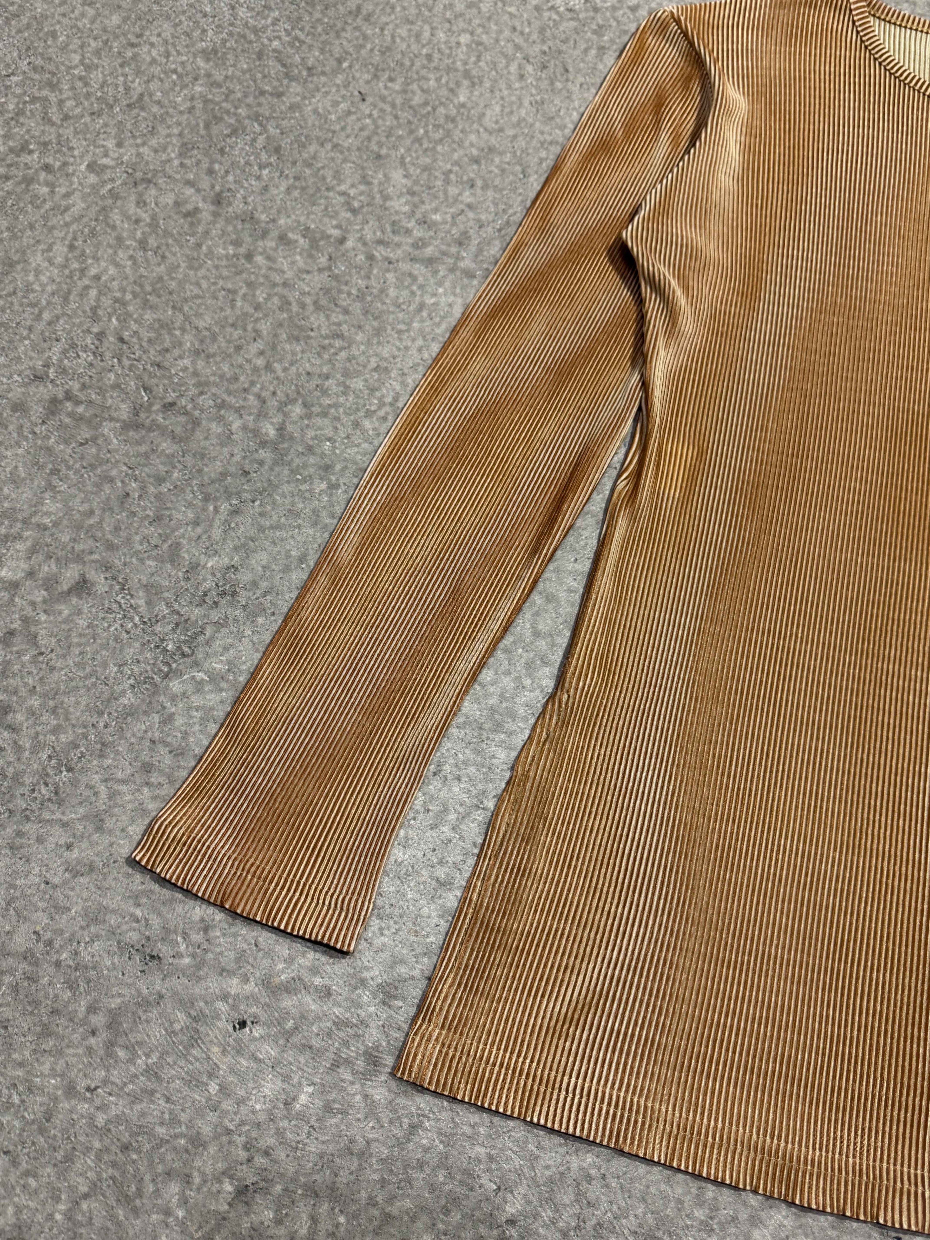 VINTAGE SANDRO “GOLD” LONG SLEEVE