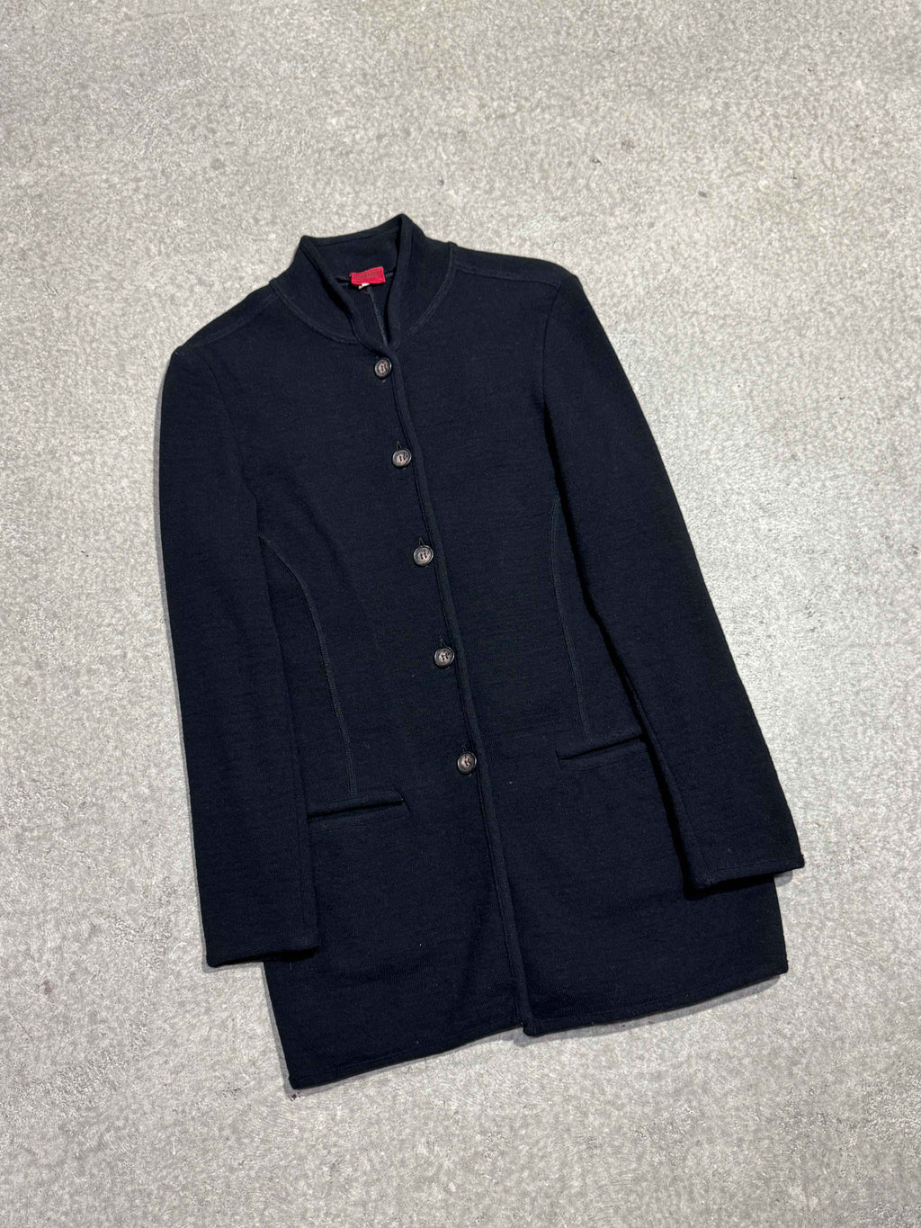 1980S KENZO BUTTON UP CARDIGAN BLACK