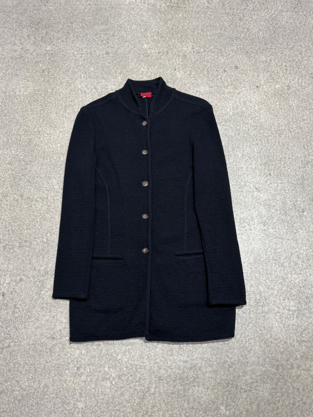 1980S KENZO BUTTON UP CARDIGAN BLACK