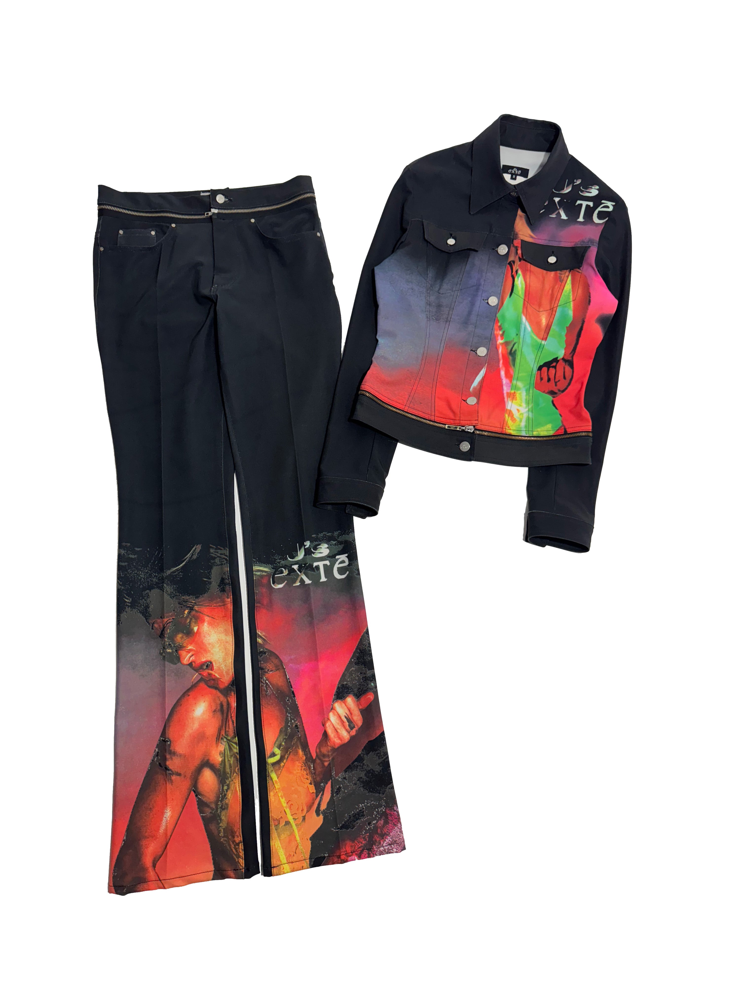 J'S EXTE DIOR SS01 PRINT GISELE BÜNDCHEN SET