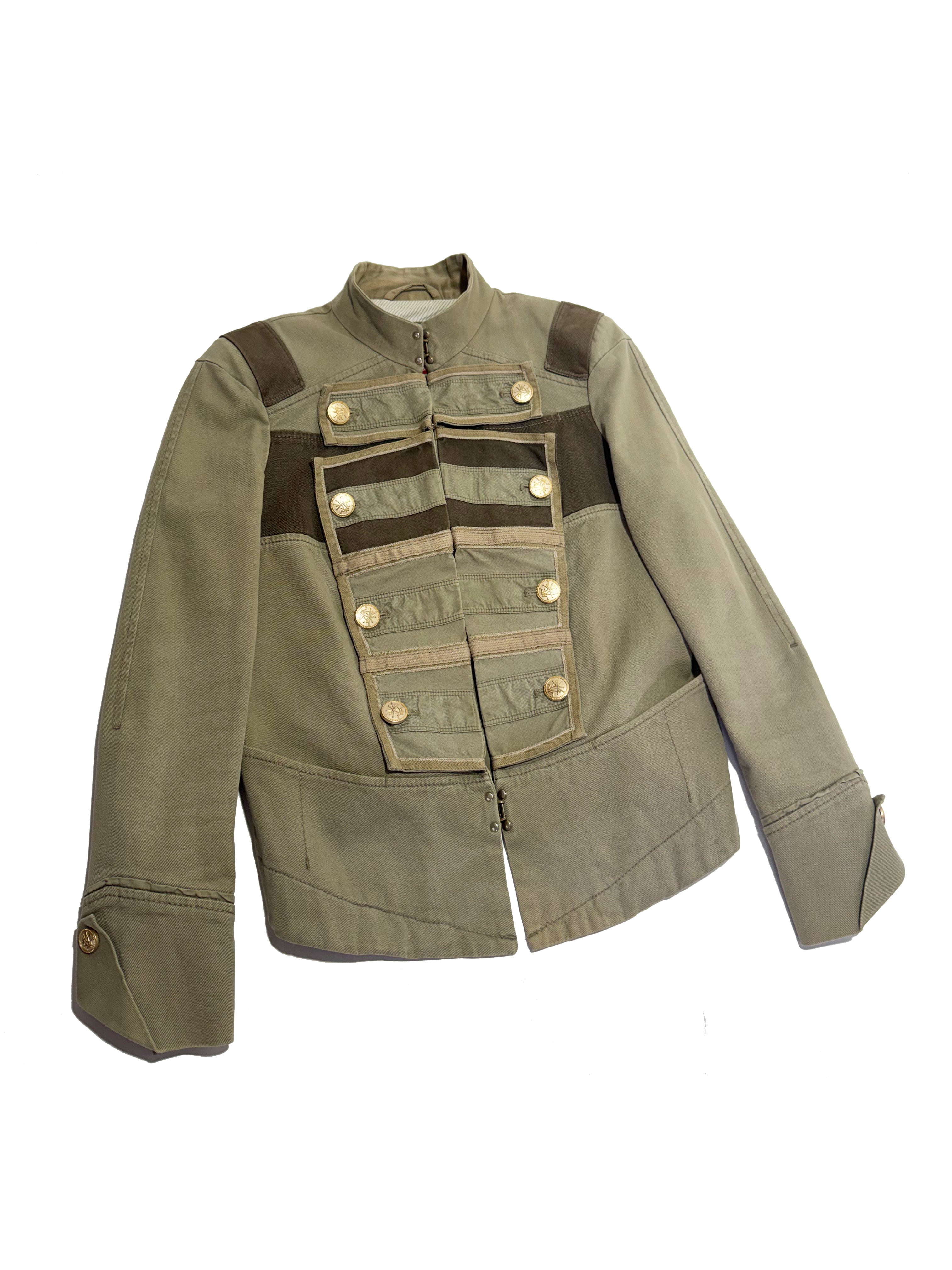 1980s Closed Marithé + François Girbaud orchestra napoleon jacket